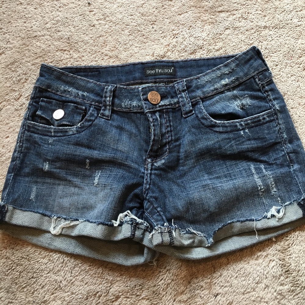 Jean shorts. size 26