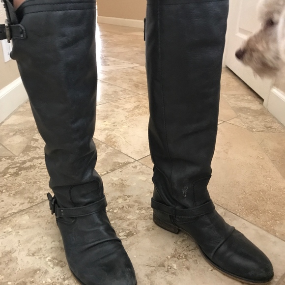 Black Steve Madden Boots - Picture 4 of 5