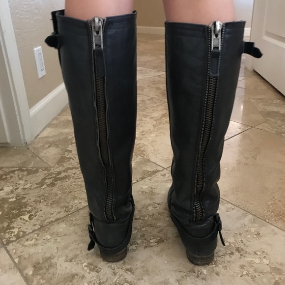 Black Steve Madden Boots - Picture 5 of 5