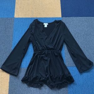 Black So Nikki Romper