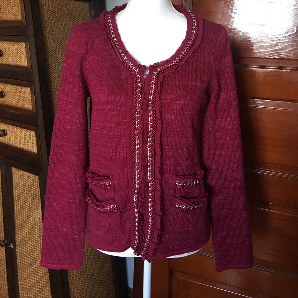 WHBM embellished sweater