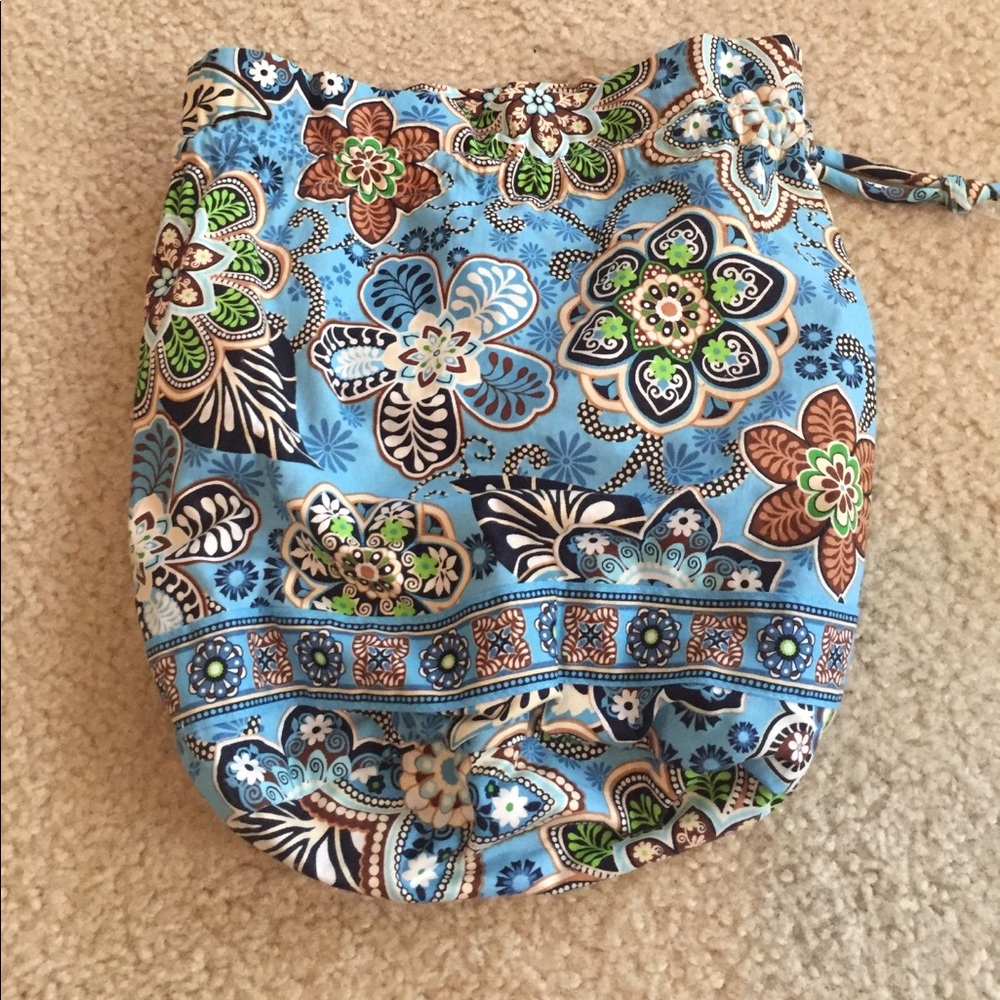 Blue Flower Vera Bradley Travel Bag