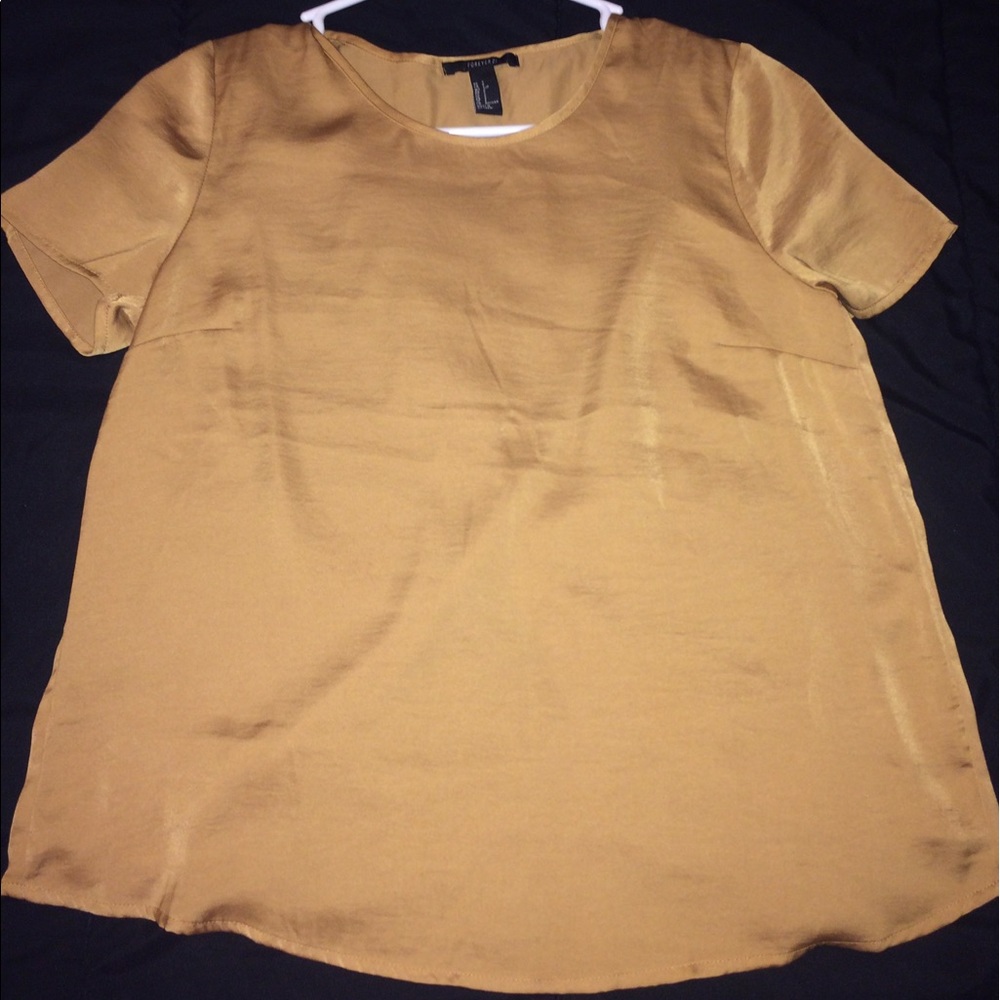 🎗Polyester Gold Blouse