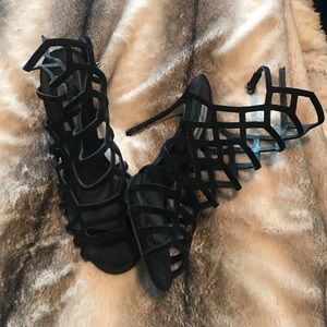 Steve Madden cage heels