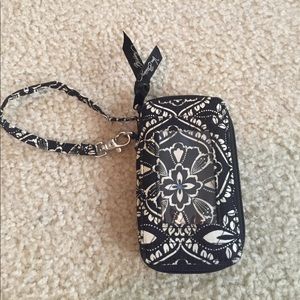 Black & White Wallet Wristlet
