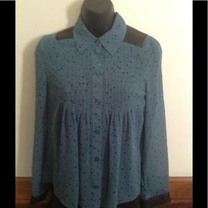 BCBG Babydoll Blouse