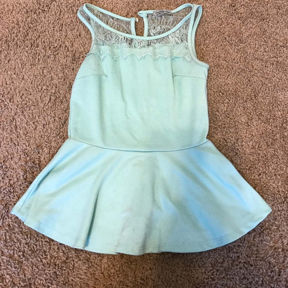 Mint Green Charlotte Russe Top