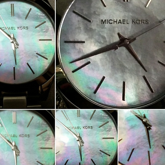 🍃⚘Michael Kors⚘🍃Sexy Runaway Gunmetal Watch - Picture 7 of 7