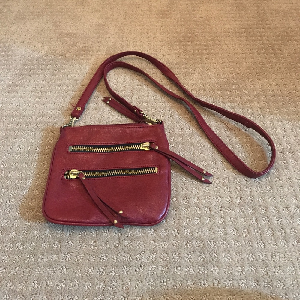 Steve Madden zip detail cross body purse