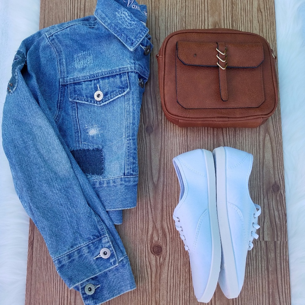 Vanilla Jeans Cropped Jean Jacket