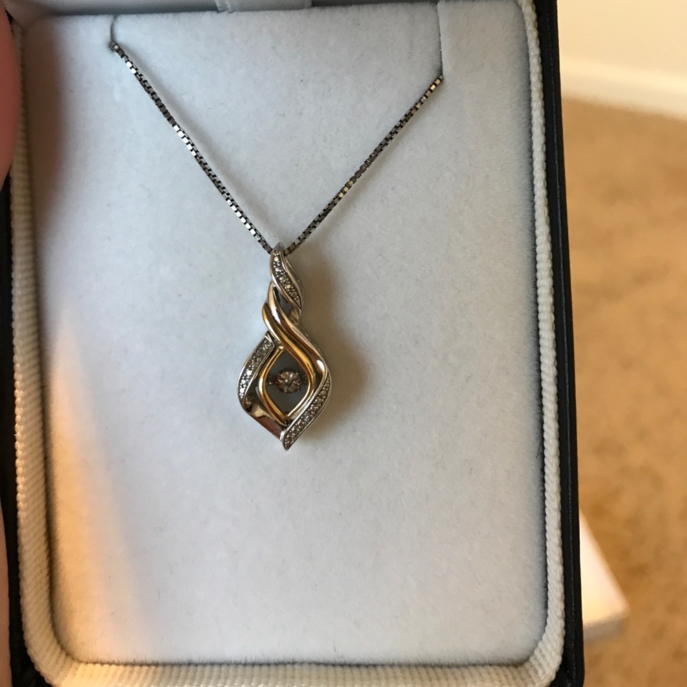 JB Robinson Heartbeat Diamond Necklace