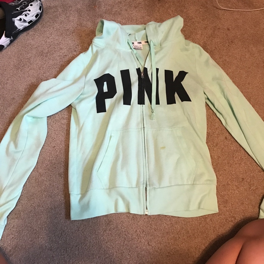 Pink zip up