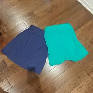 Knee length casual skirts