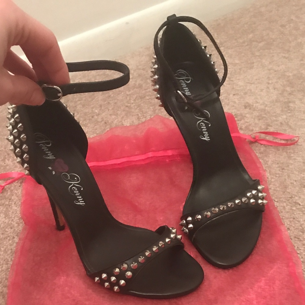Spiked stud Penny Loves Kenny heels