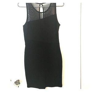 Forever 21 Black Mesh Dress