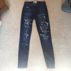 Paige Denim jeans ripped