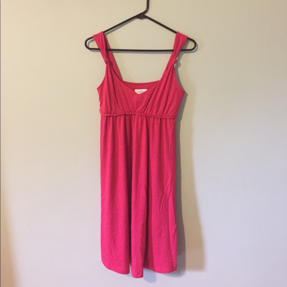 Loft xsmall pink maternity dress