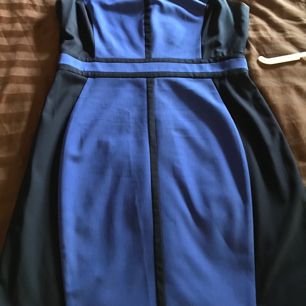 Navy blue dress