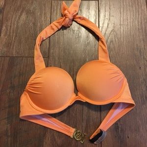 Victoria's Secret Orange Bombshell Swim Top