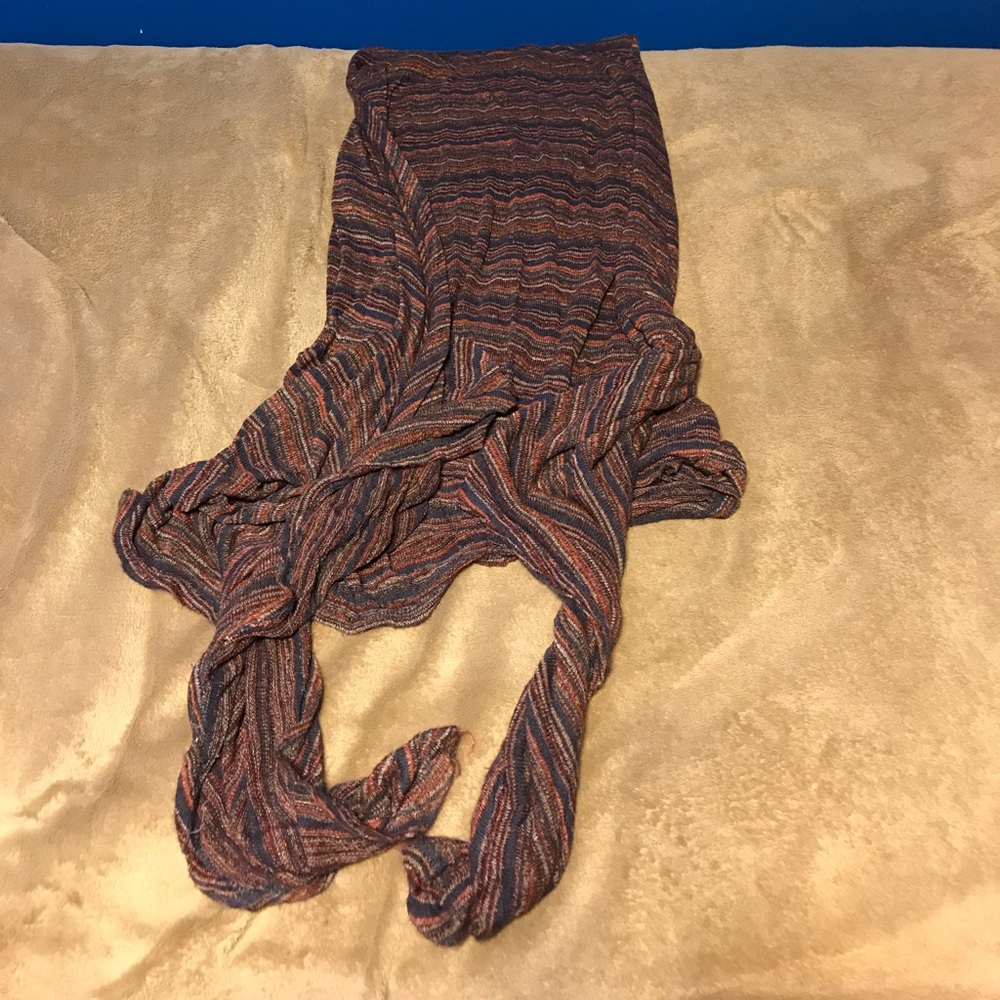 Light weight skirt with slip inside.
