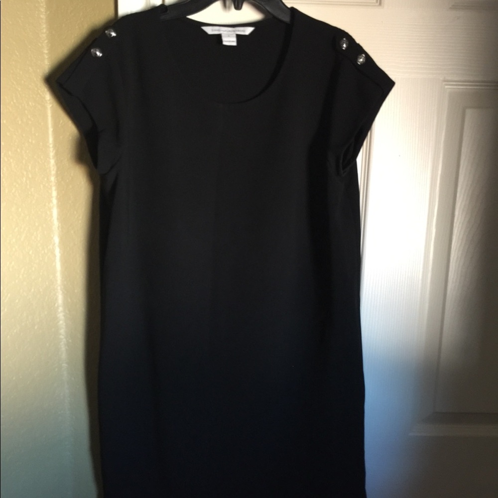 Black DVF dress