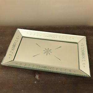 Mirrored Vanity Tray