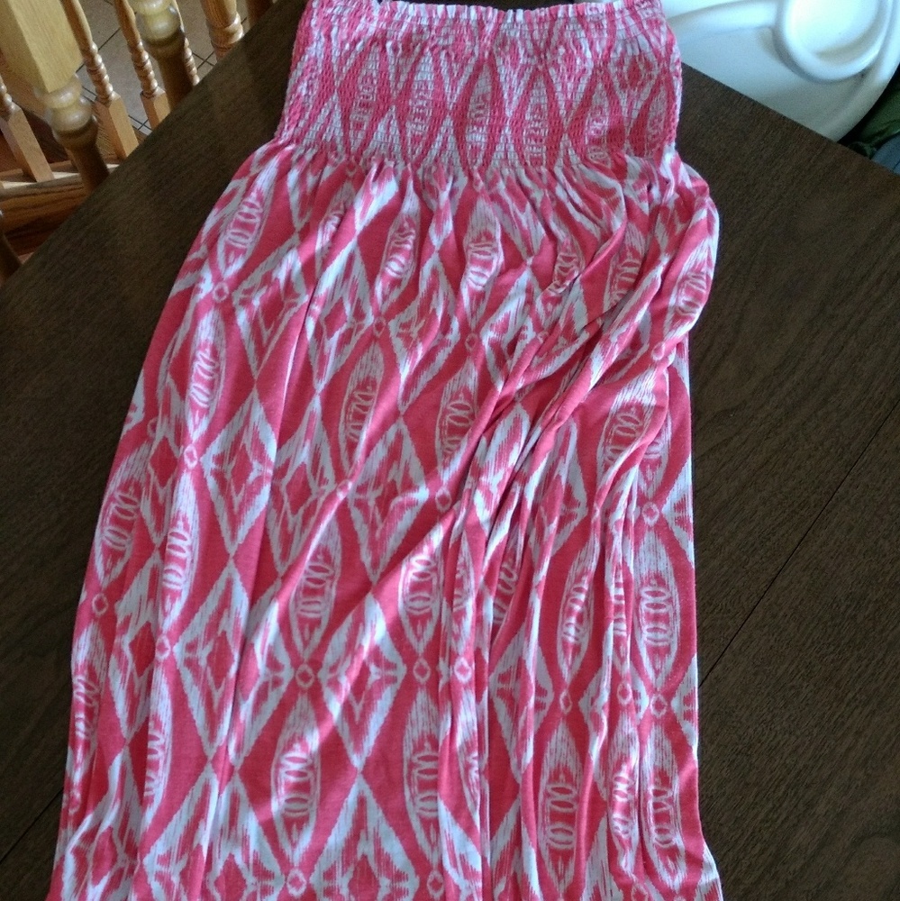 Tube top dress