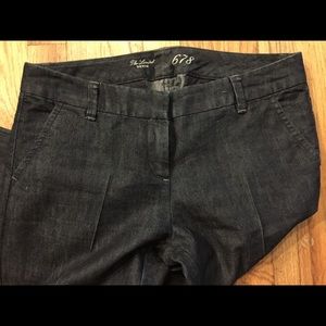 The Limited dark denim trousers