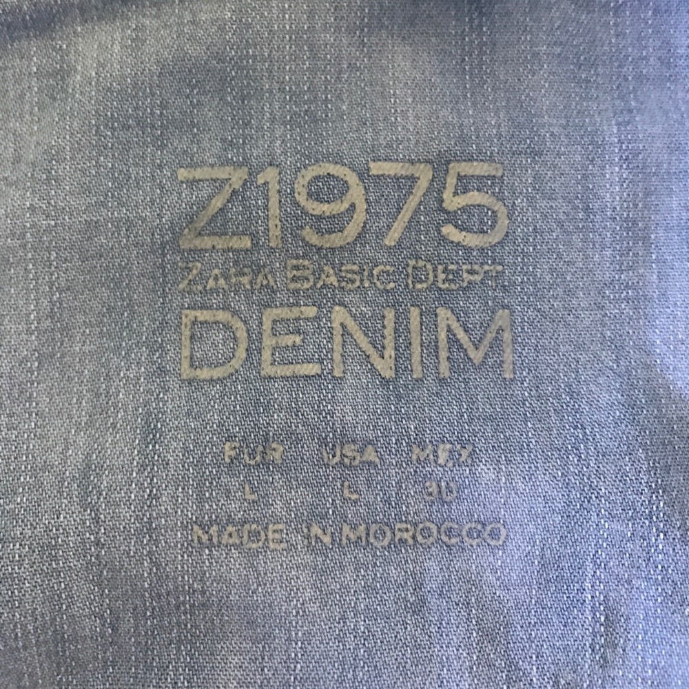 Denim cowboy shirt
