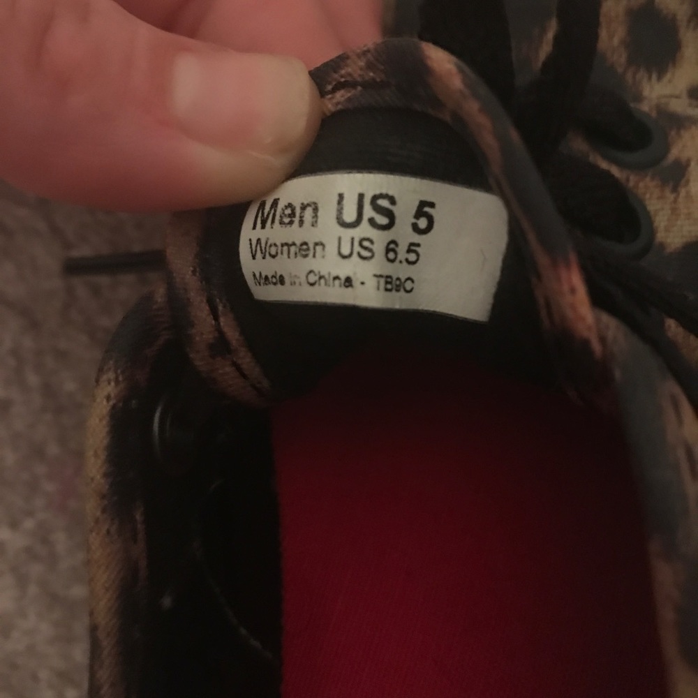 Leopard Print Vans - image 3