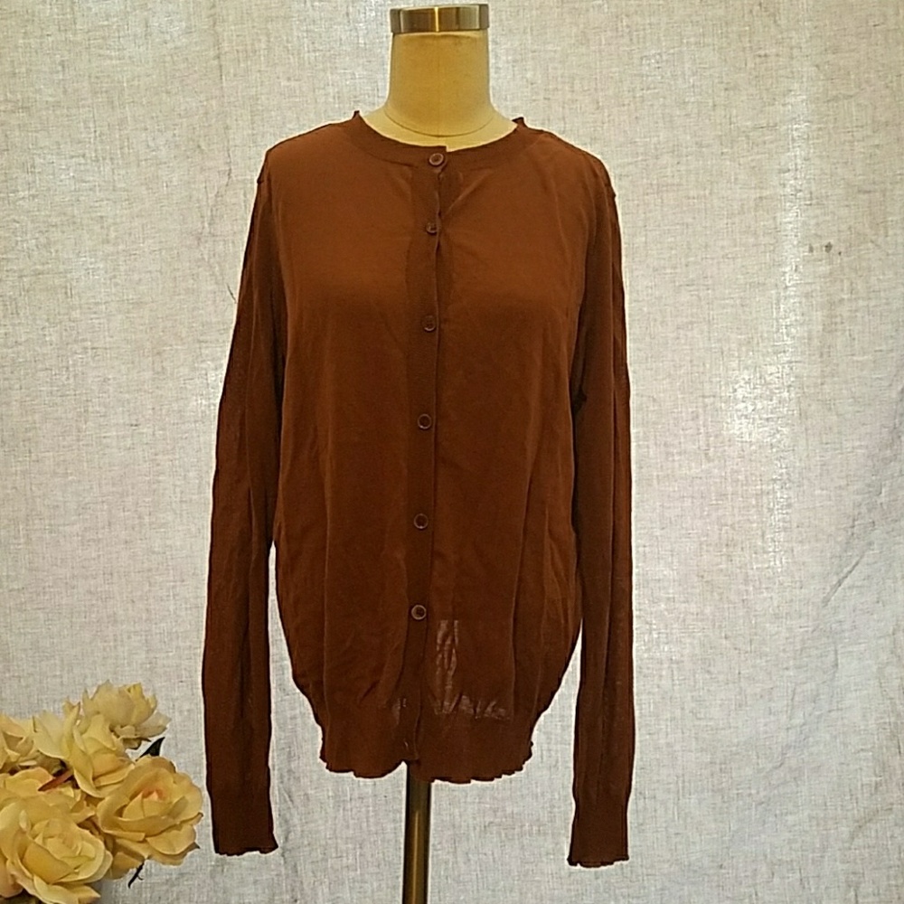 Marni brown cardigan
