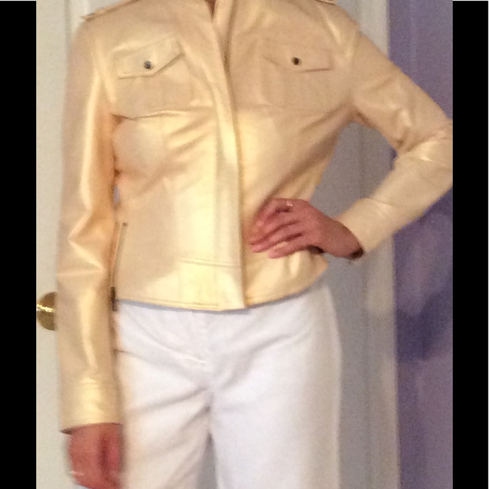 Fine leather jacket.