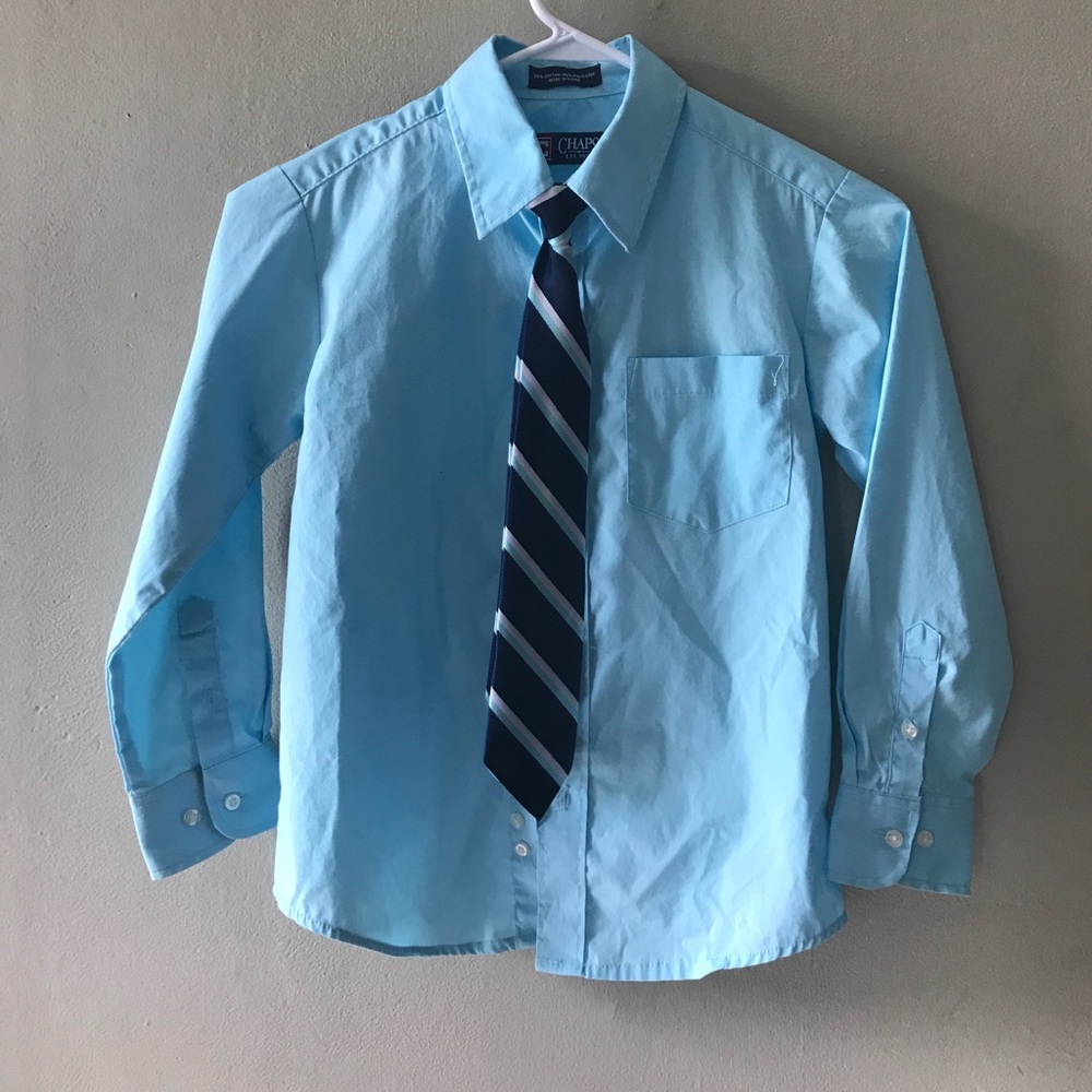Chaps dress shirt and also dress pants