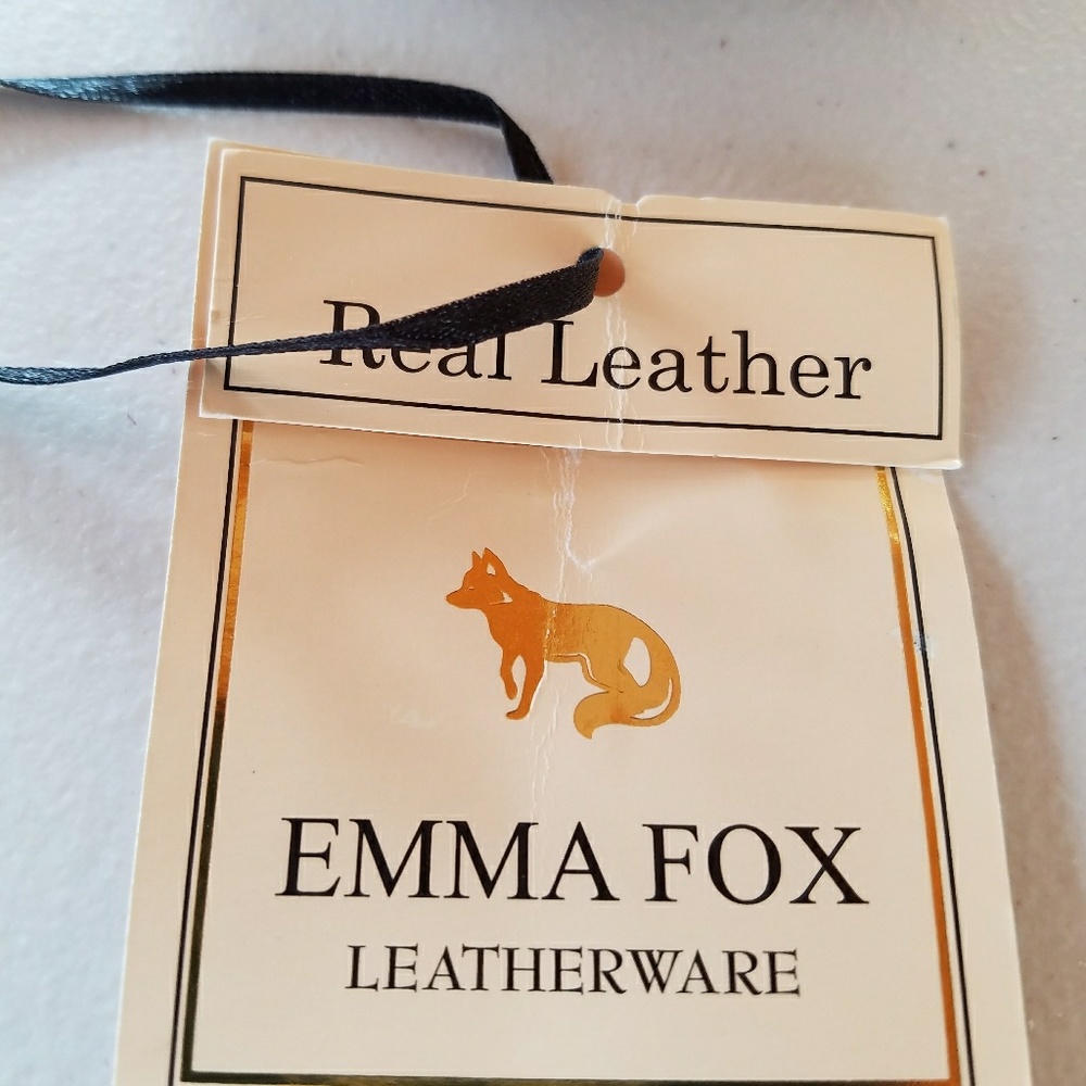 EMMA FOX LEATHER BAG