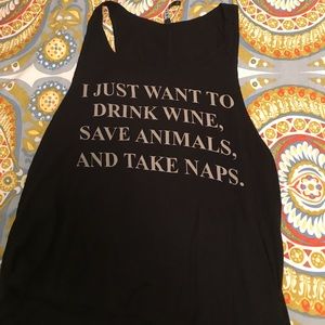 Drink wine and save animals tank