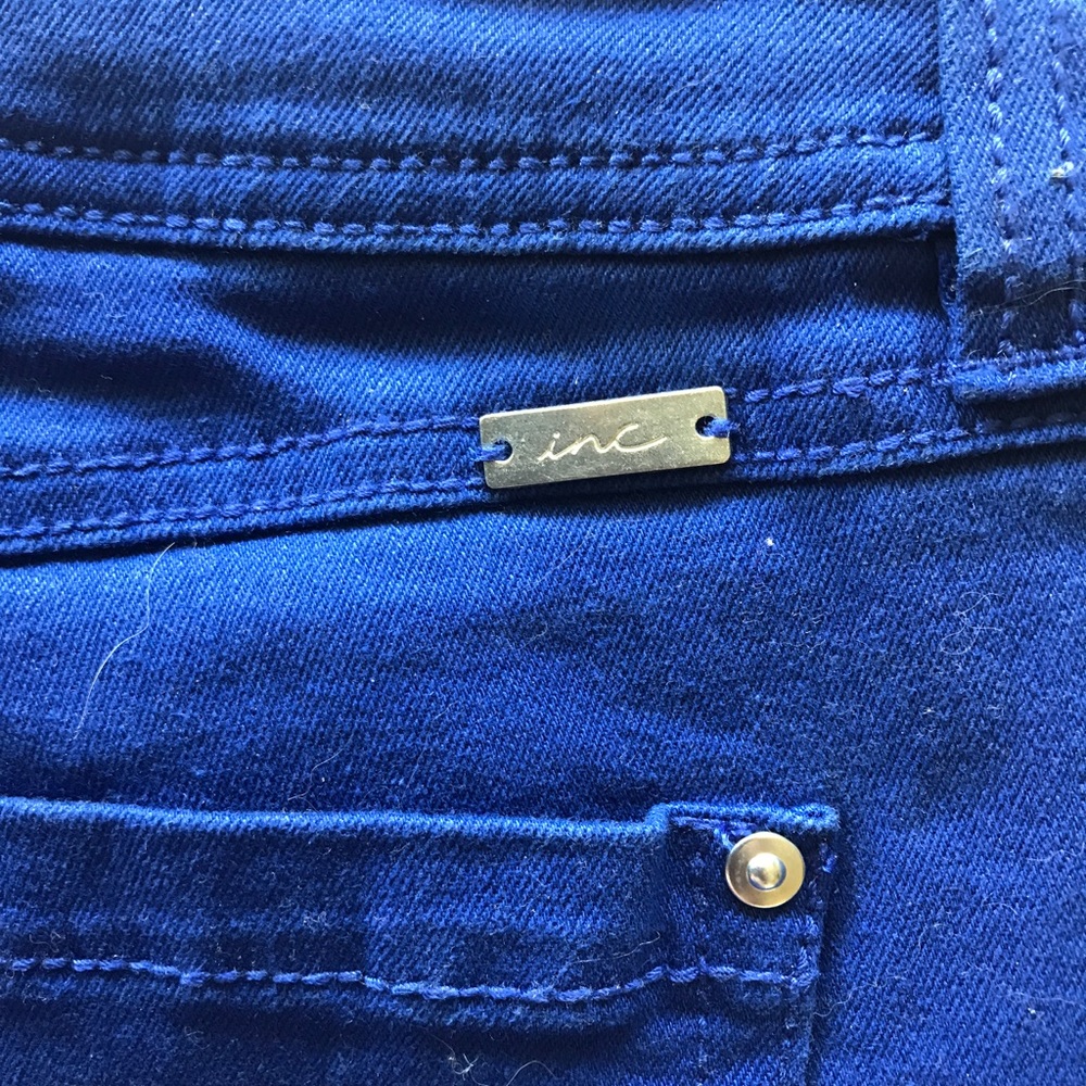 INC, International Blue Ankle Jeans