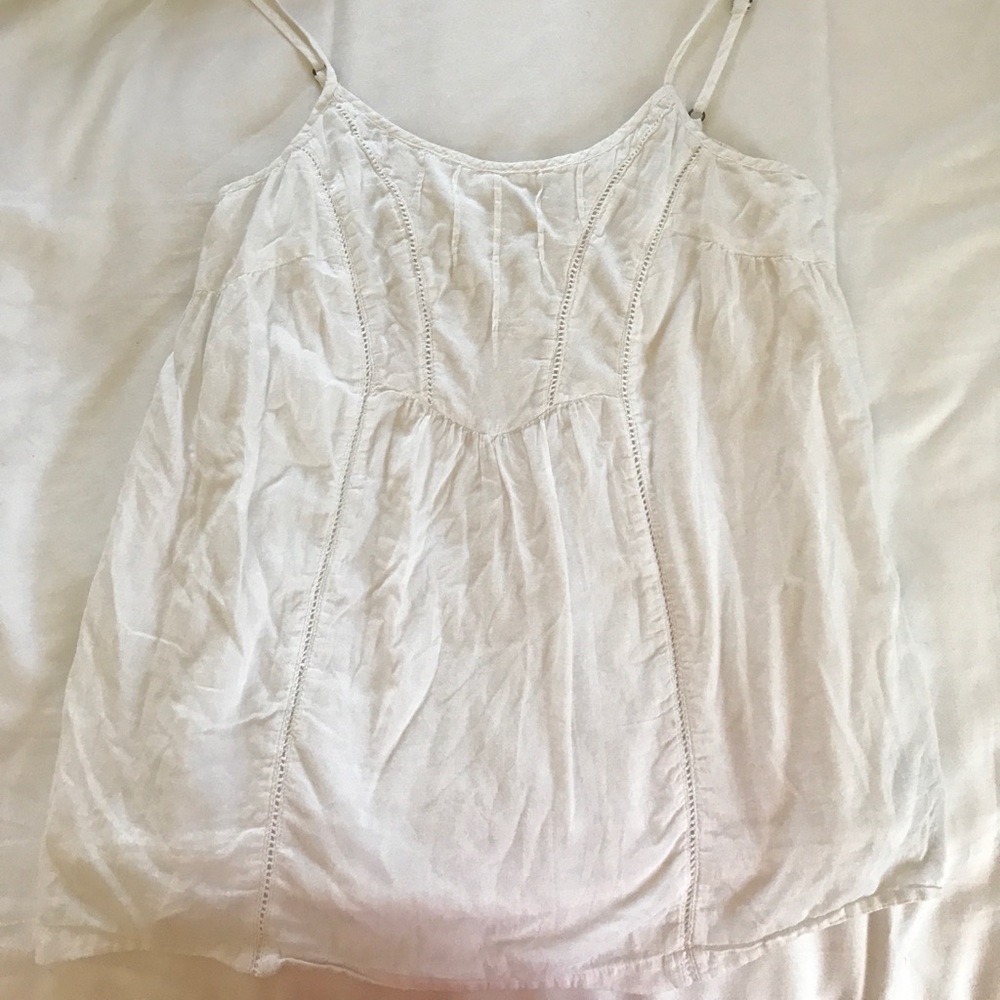 Billabong White Tank Top