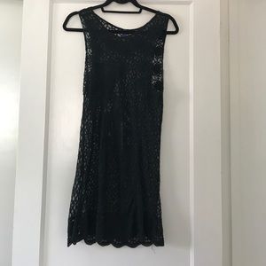 Lace Black Dress