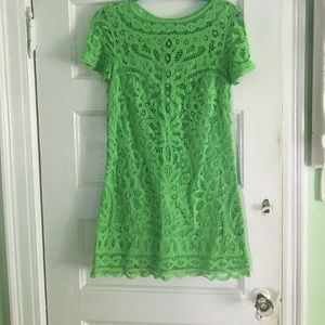 Lilly Pulitzer lime green dress