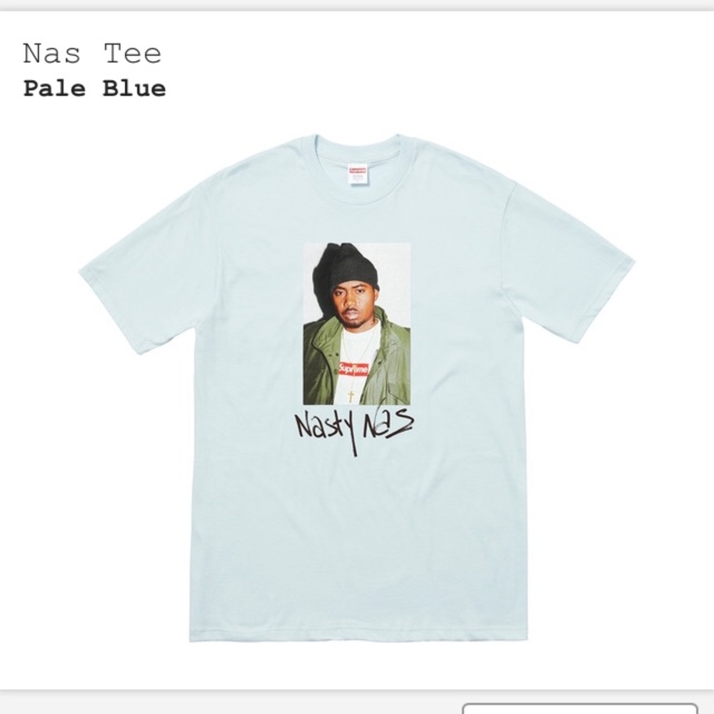 Supreme nas tee