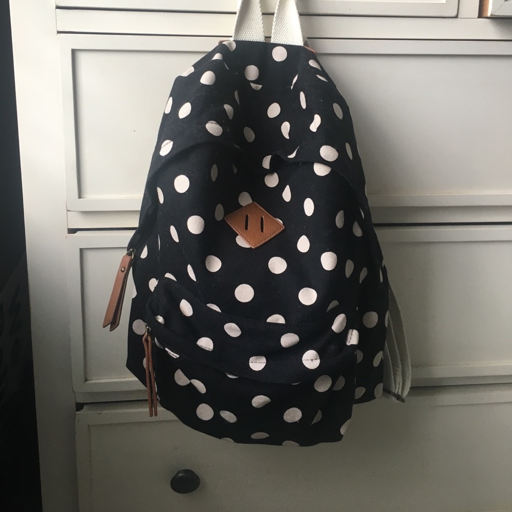 Steve Madden polka dot backpack