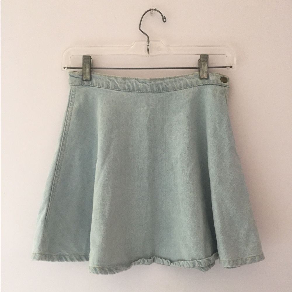American Apparel Denim Circle Skirt