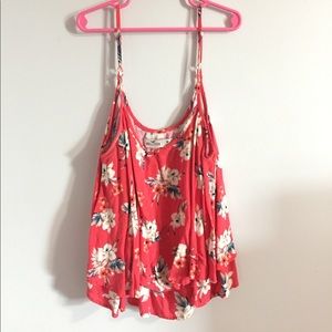 Tank top with flowers