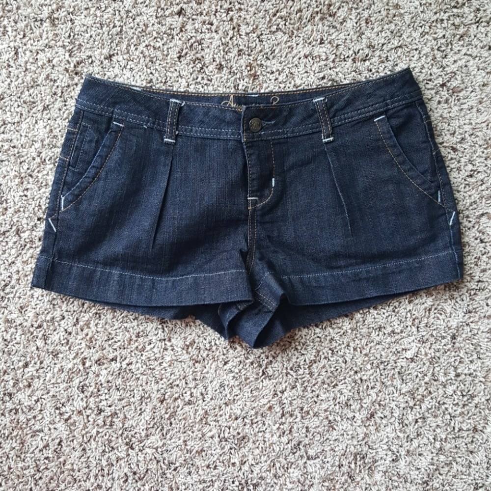 Dark Denim Jean Shorts