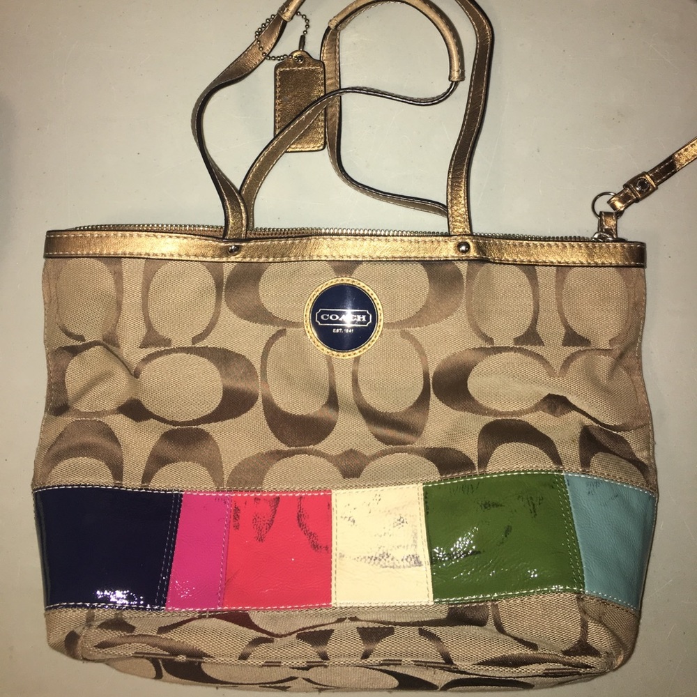 Coach mini tote 👜