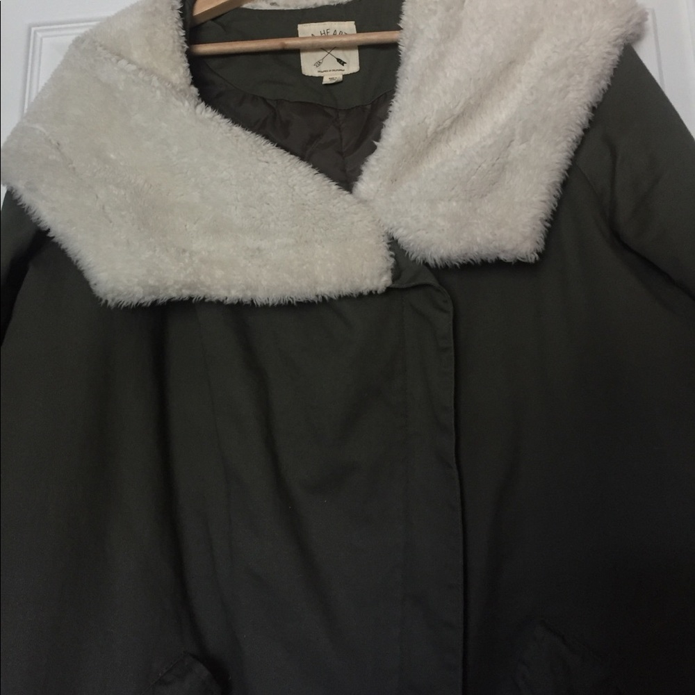 LA Hearts Jacket in army green - Picture 3 of 3