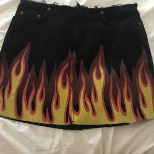LF CARMAR FLAME SKIRT