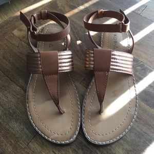 Kelsi Dagger Rose Gold 5.5 Sandals