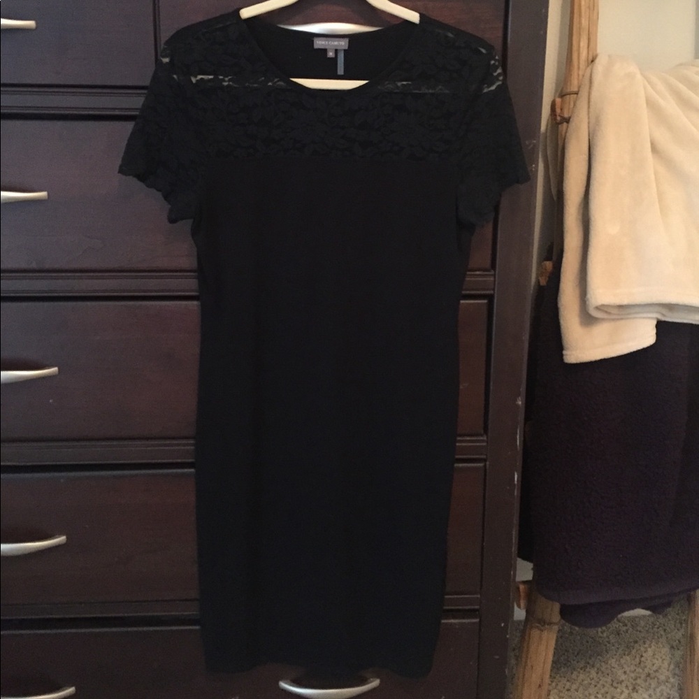Black Vince Camuto dress