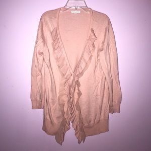 NY&C Ruffle Cardigan